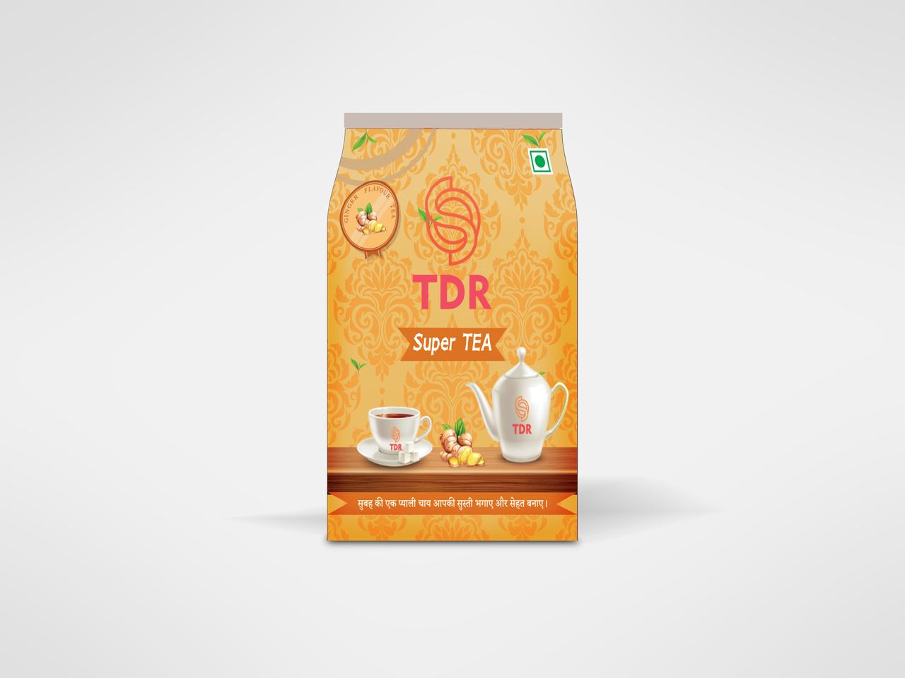 TDR Super Tea – Ginger Flavour (500 gm) - Image 3
